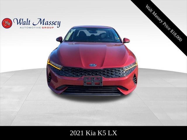 used 2021 Kia K5 car, priced at $18,000