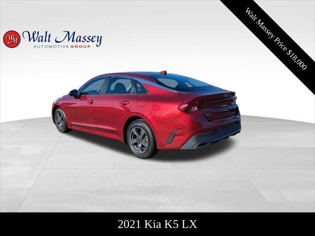 used 2021 Kia K5 car, priced at $18,000