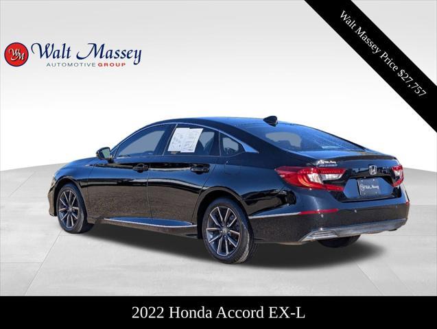 used 2022 Honda Accord car, priced at $27,757