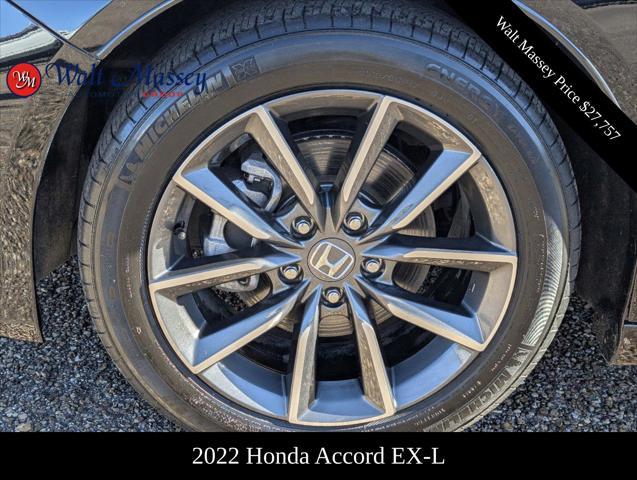 used 2022 Honda Accord car, priced at $27,757