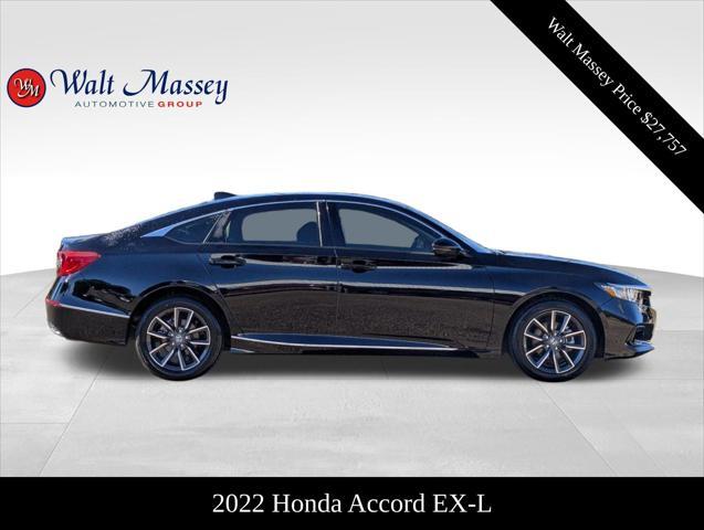 used 2022 Honda Accord car, priced at $27,757