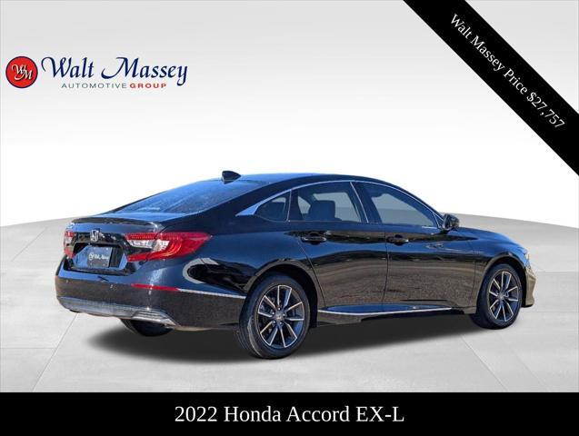 used 2022 Honda Accord car, priced at $27,757