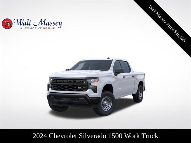 new 2024 Chevrolet Silverado 1500 car, priced at $48,025