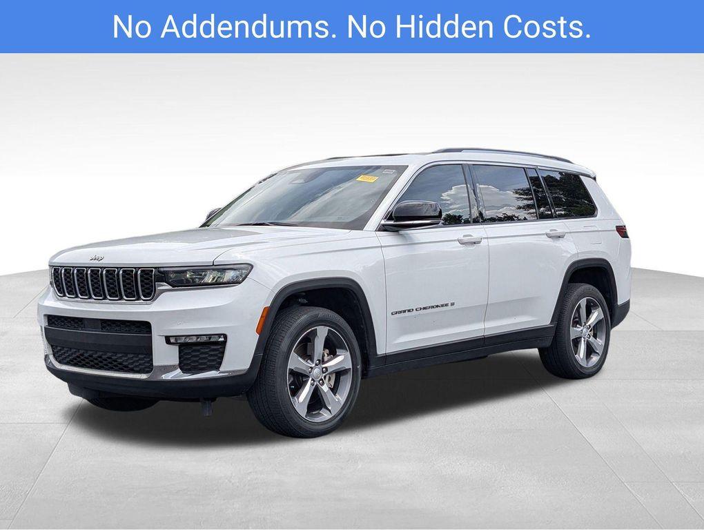 used 2021 Jeep Grand Cherokee L car, priced at $25,599