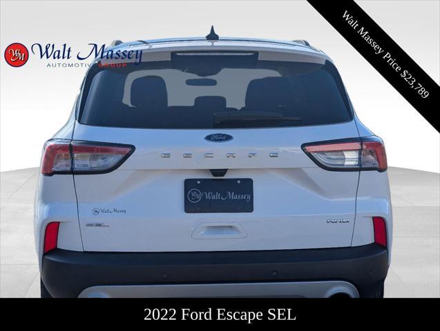 used 2022 Ford Escape car, priced at $23,789