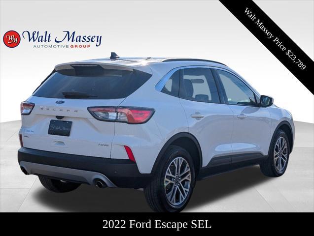 used 2022 Ford Escape car, priced at $23,789