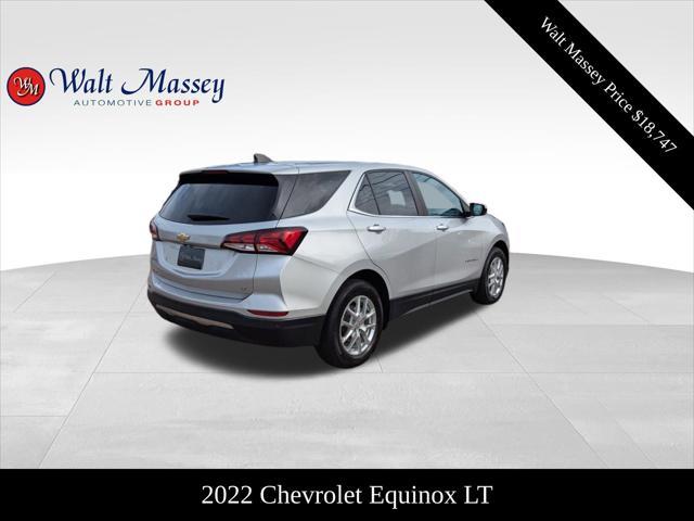 used 2022 Chevrolet Equinox car, priced at $18,747