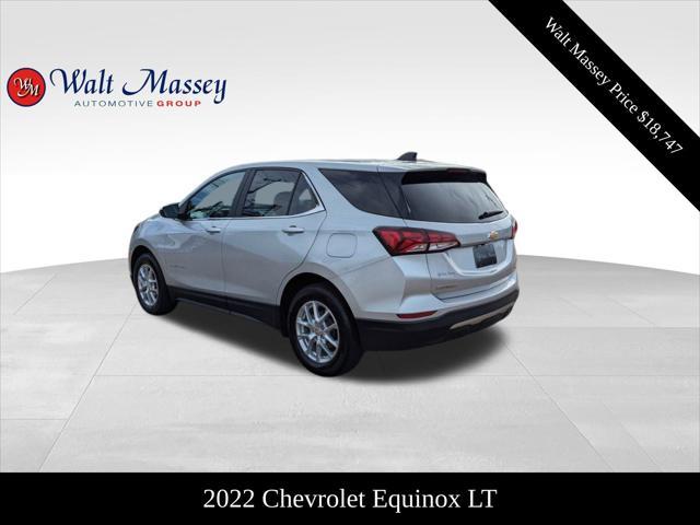 used 2022 Chevrolet Equinox car, priced at $18,747