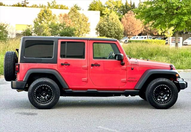 used 2013 Jeep Wrangler Unlimited car, priced at $13,995