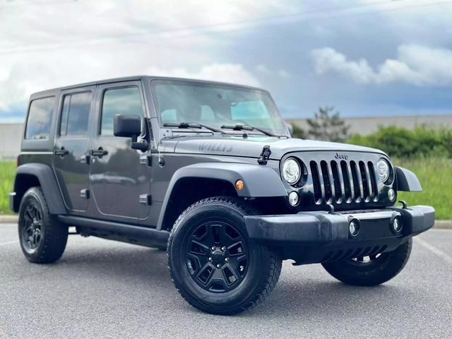 used 2017 Jeep Wrangler Unlimited car, priced at $14,950