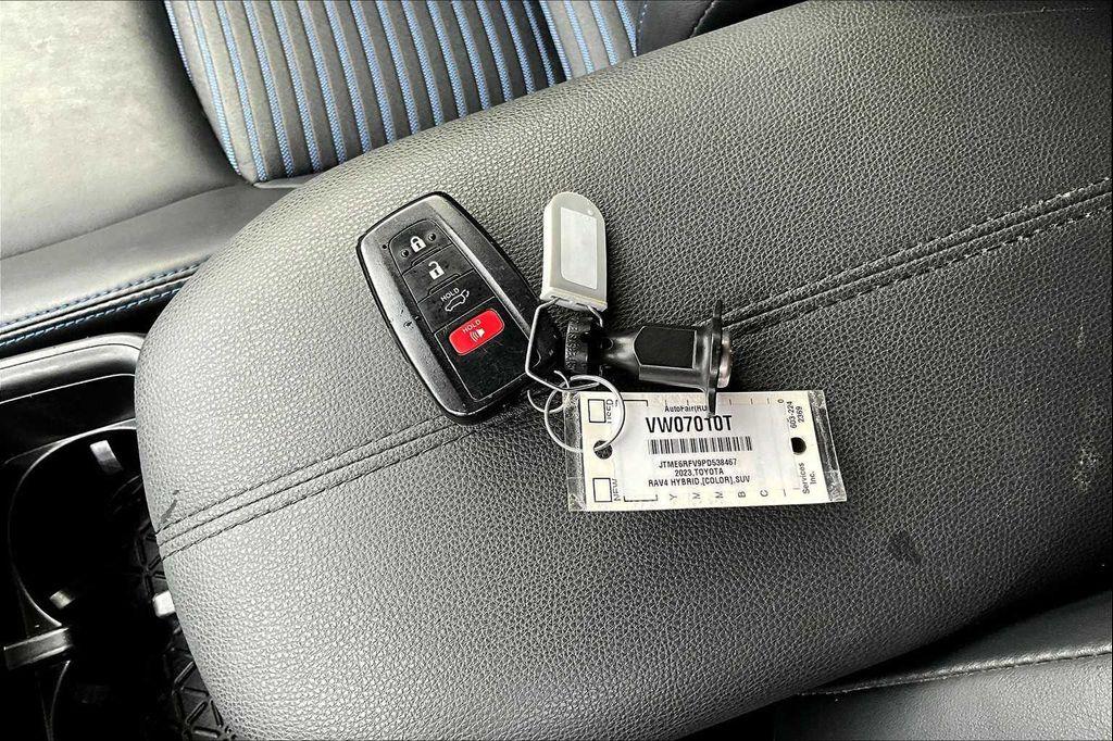 used 2023 Toyota RAV4 Hybrid car, priced at $33,883