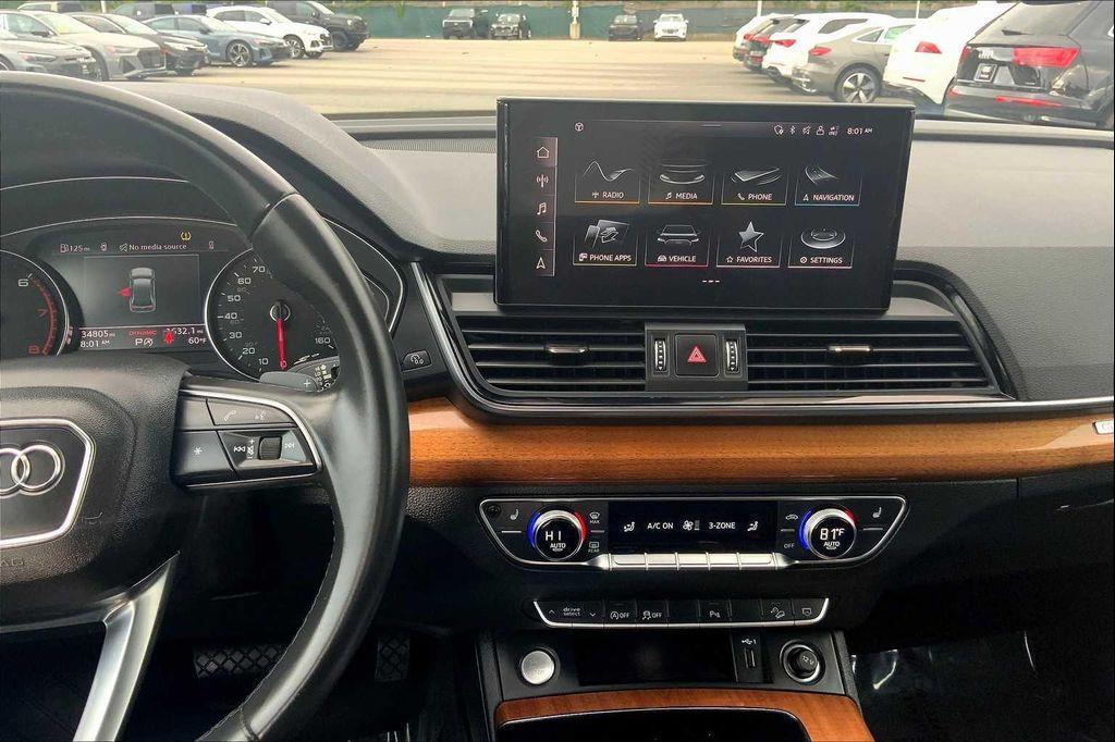 used 2021 Audi Q5 car, priced at $28,500