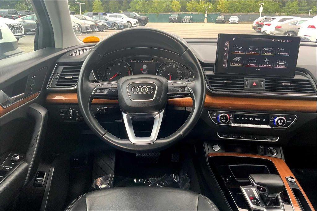 used 2021 Audi Q5 car, priced at $28,500