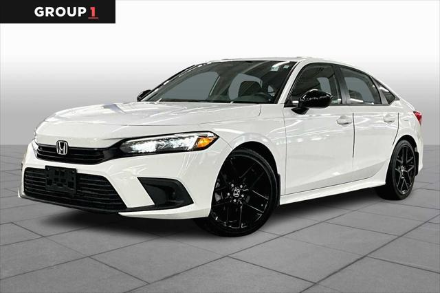 used 2022 Honda Civic car, priced at $25,500