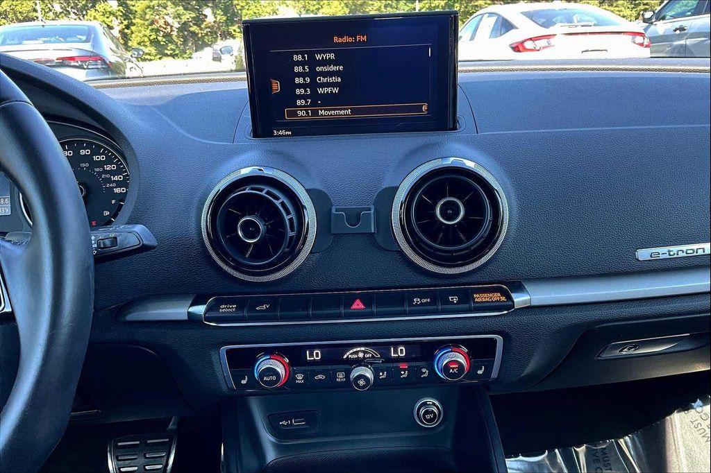 used 2017 Audi A3 e-tron car, priced at $11,859