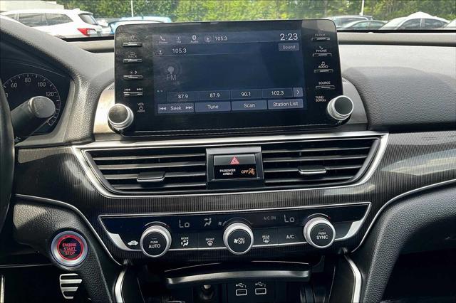 used 2021 Honda Accord car, priced at $24,000