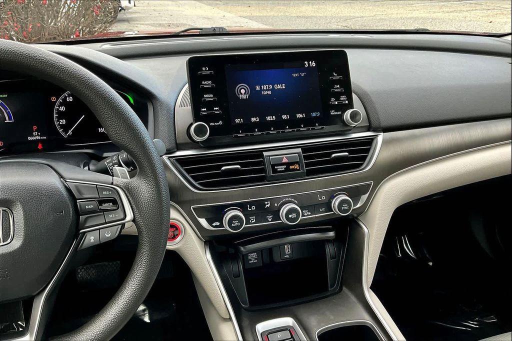used 2019 Honda Accord Hybrid car, priced at $22,000