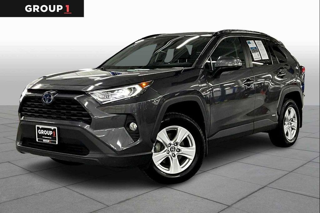 used 2020 Toyota RAV4 Hybrid car, priced at $27,000