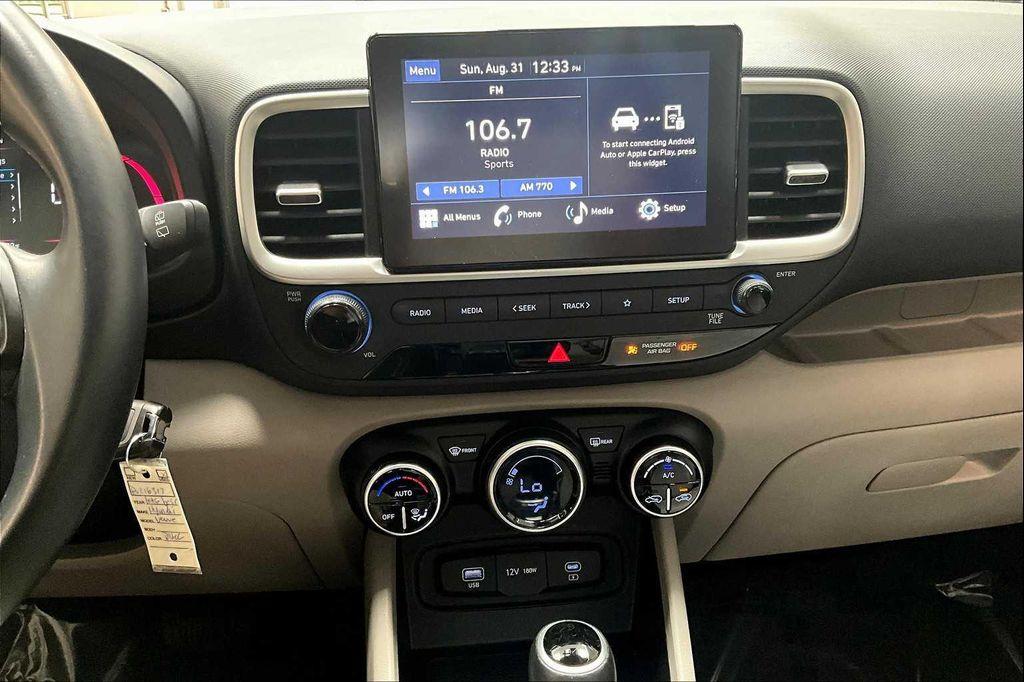 used 2023 Hyundai Venue car, priced at $18,000