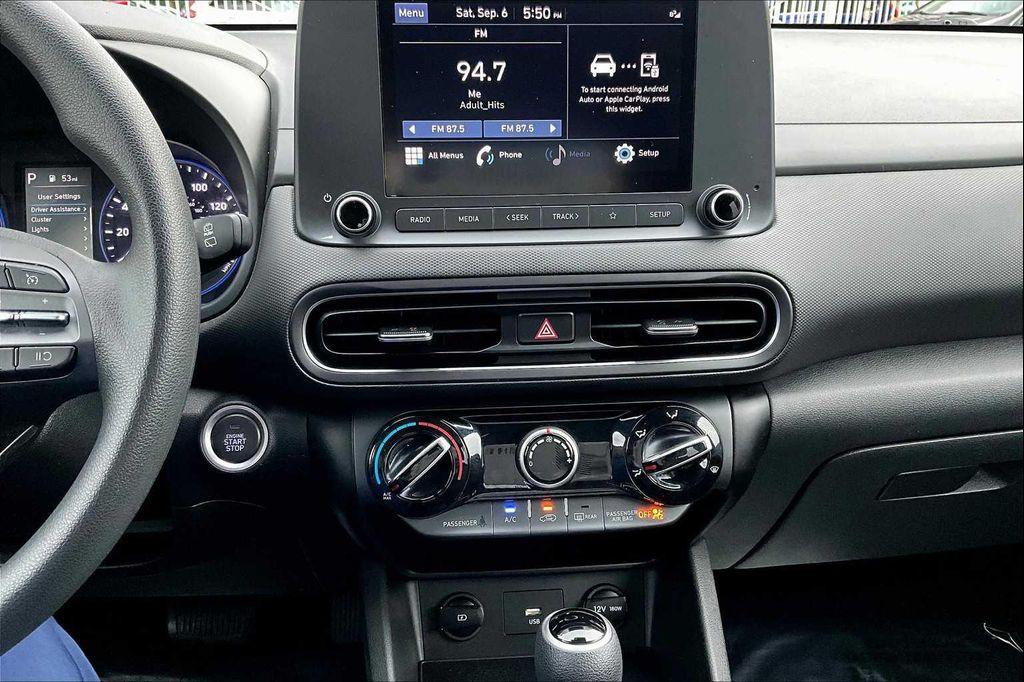 used 2023 Hyundai Kona car, priced at $20,580