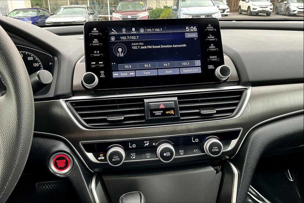 used 2021 Honda Accord car, priced at $23,250