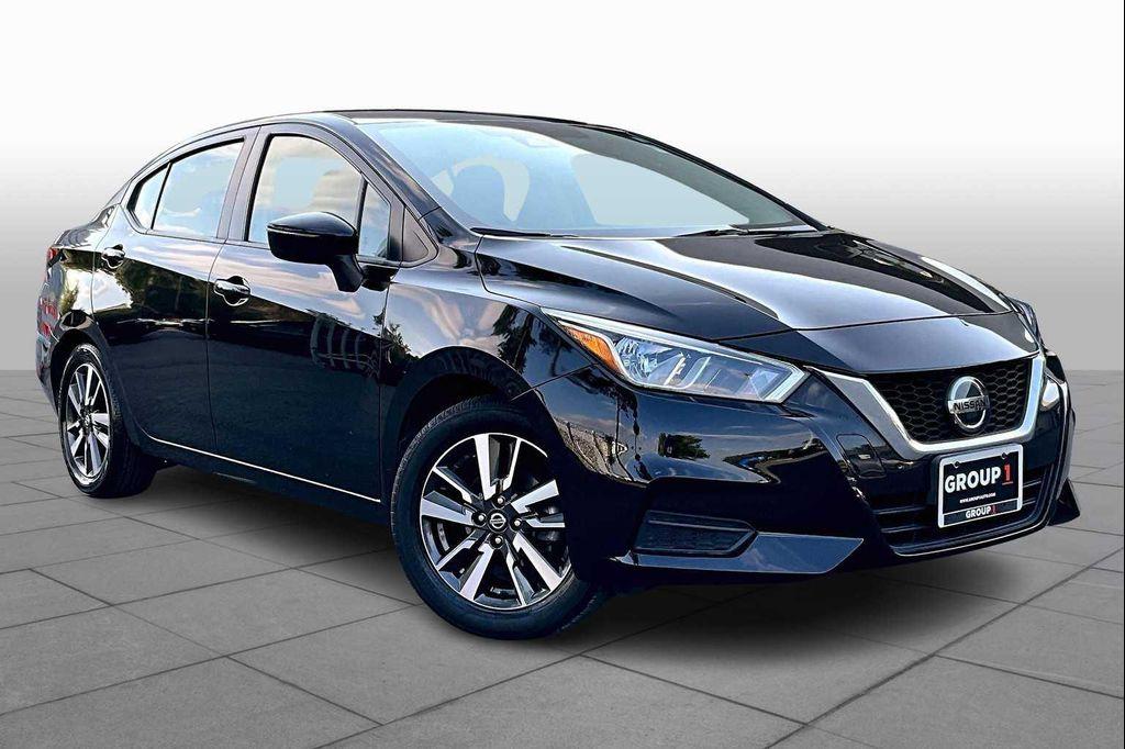 used 2021 Nissan Versa car, priced at $11,000