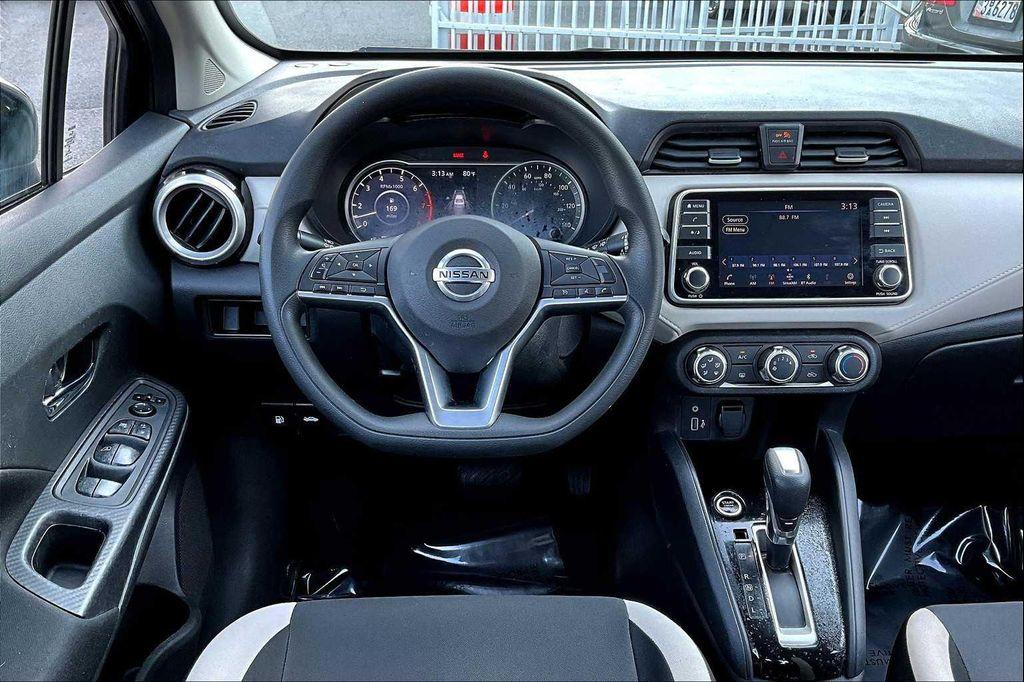 used 2021 Nissan Versa car, priced at $11,000
