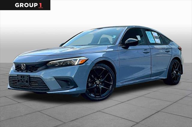used 2022 Honda Civic car, priced at $23,480