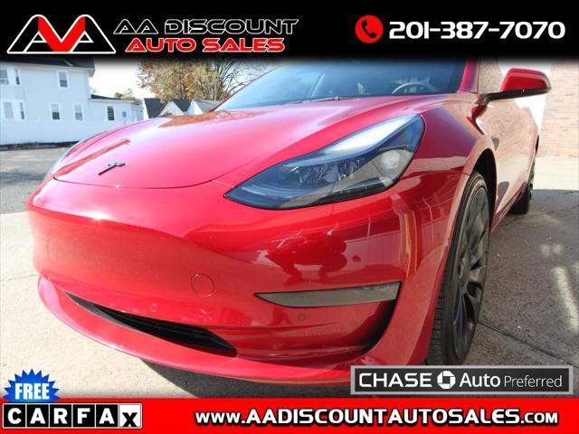 used 2022 Tesla Model 3 car, priced at $29,995