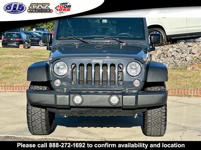 used 2018 Jeep Wrangler JK Unlimited car, priced at $20,299