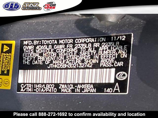 used 2013 Lexus CT 200h car, priced at $12,549