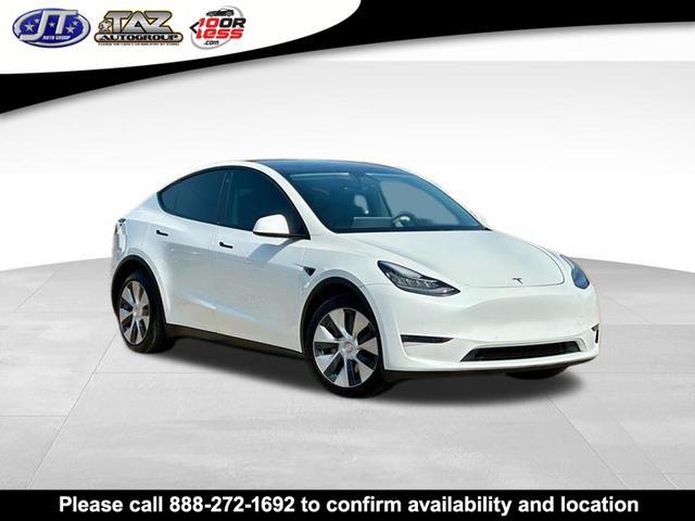 used 2021 Tesla Model Y car, priced at $28,599