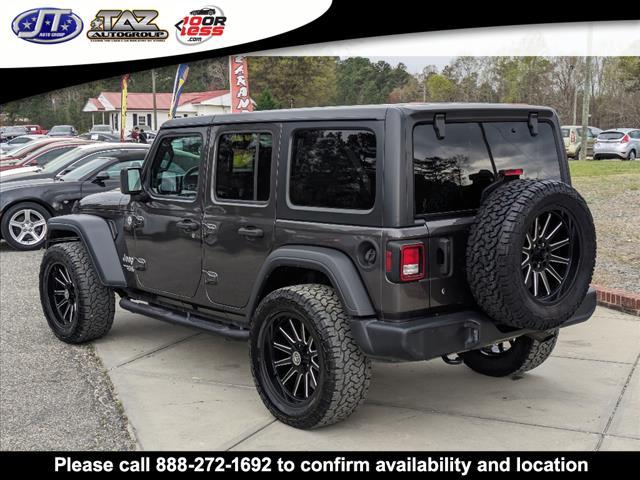 used 2019 Jeep Wrangler Unlimited car, priced at $26,582