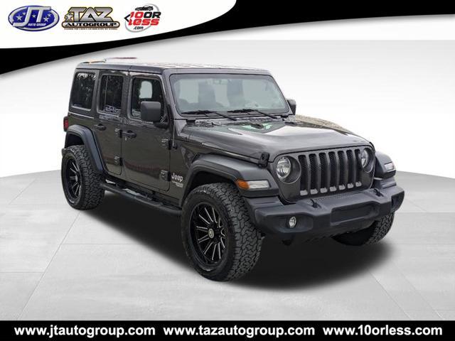 used 2019 Jeep Wrangler Unlimited car, priced at $28,997