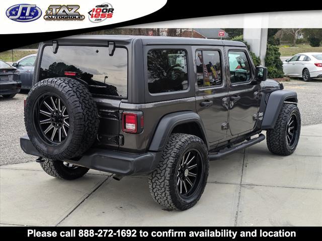 used 2019 Jeep Wrangler Unlimited car, priced at $26,582