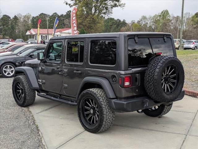 used 2019 Jeep Wrangler Unlimited car, priced at $27,267