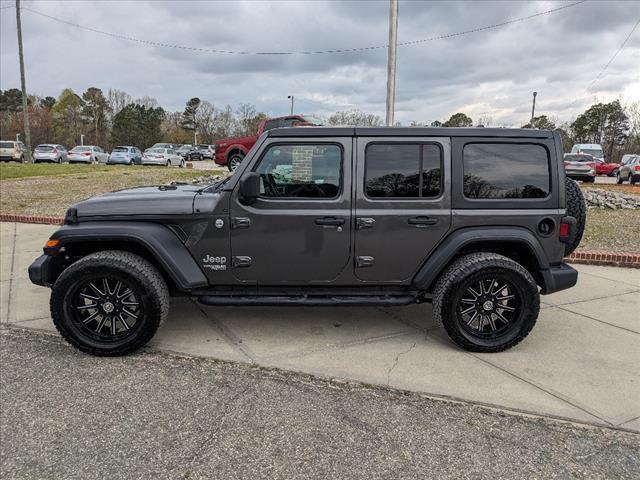 used 2019 Jeep Wrangler Unlimited car, priced at $27,267