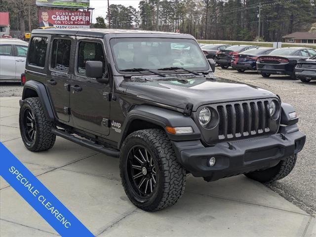 used 2019 Jeep Wrangler Unlimited car, priced at $27,267