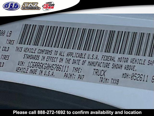 used 2017 Ram 1500 car, priced at $19,843