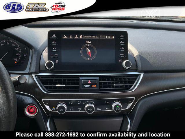 used 2018 Honda Accord car, priced at $18,998