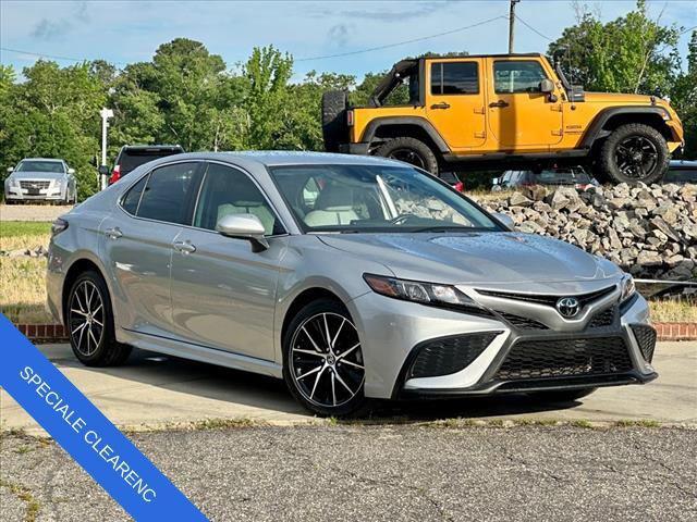 used 2021 Toyota Camry car, priced at $21,187