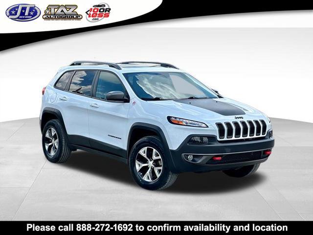used 2018 Jeep Cherokee car, priced at $20,444