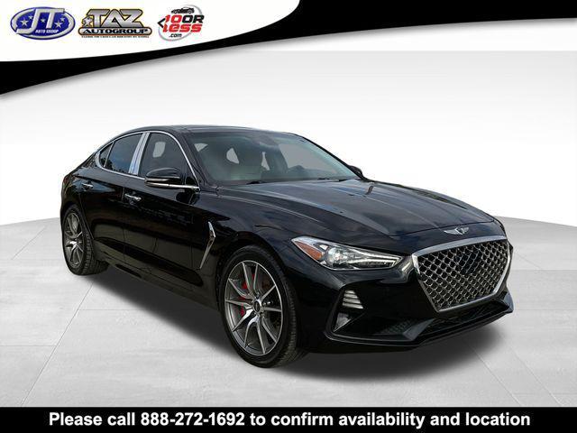 used 2021 Genesis G70 car, priced at $27,700