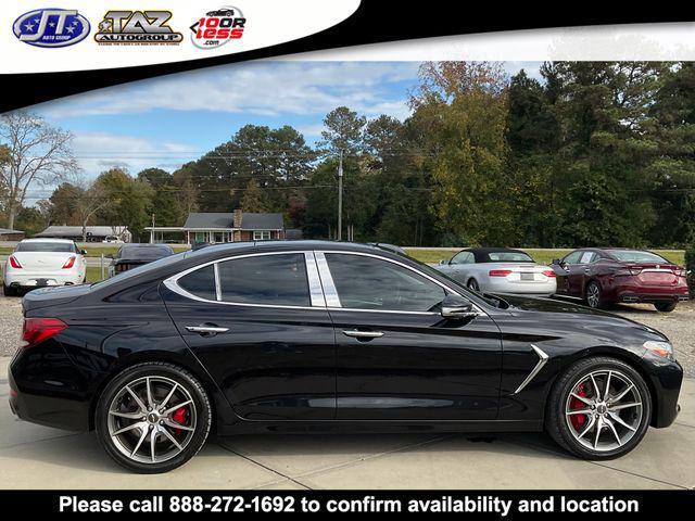 used 2021 Genesis G70 car, priced at $27,700