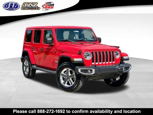 used 2019 Jeep Wrangler Unlimited car, priced at $33,997