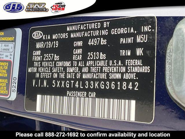 used 2019 Kia Optima car, priced at $13,894