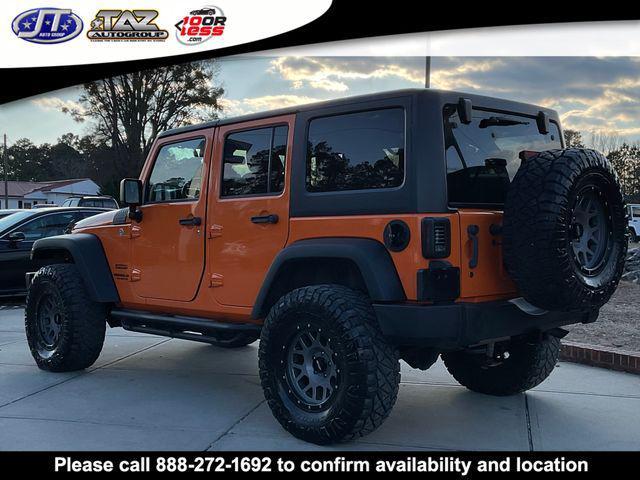 used 2013 Jeep Wrangler Unlimited car, priced at $17,911