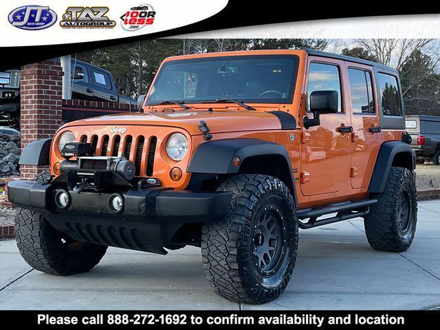 used 2013 Jeep Wrangler Unlimited car, priced at $17,911