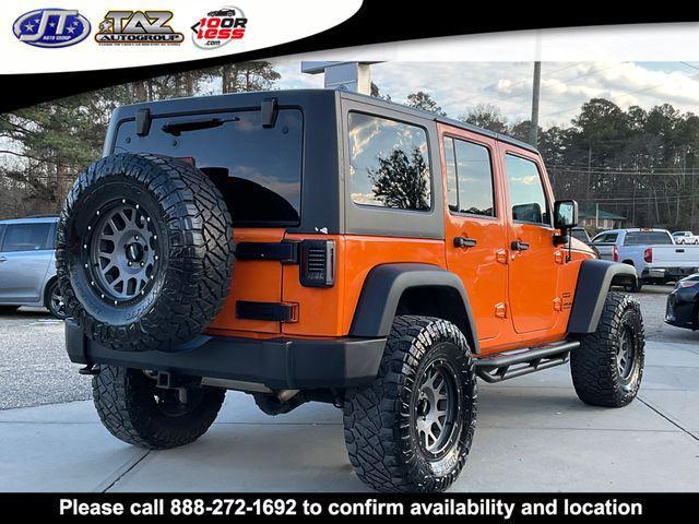 used 2013 Jeep Wrangler Unlimited car, priced at $17,911