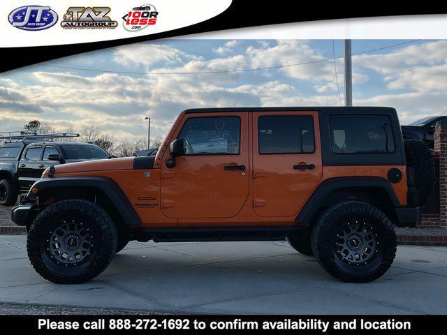 used 2013 Jeep Wrangler Unlimited car, priced at $17,911